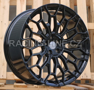 Alu kola Racing Line I0395, 23x10 5x120 ET40, saténová černá (zátěžová)