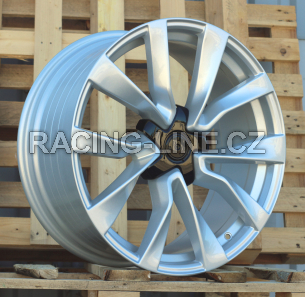 Alu kola Racing Line I0517, 19x8.5 5x114.3 ET38, stříbrná (zátěžová)