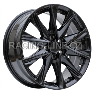 Alu kola Racing Line I1102, 18x7.5 5x114.3 ET45, černá lesklá