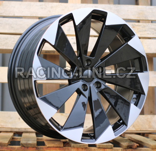Alu kola Racing Line I1141, 18x8 5x112 ET45, černá + leštění
