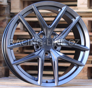 Alu kola Racing Line I5435, 18x8 5x114.3 ET40, titanová metalíza
