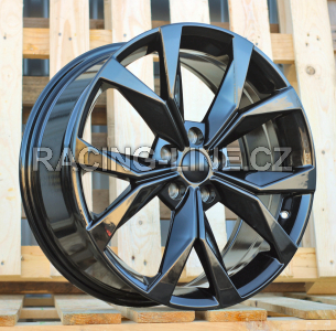 Alu kola Racing Line I5627, 18x7.5 5x108 ET45, černá lesklá