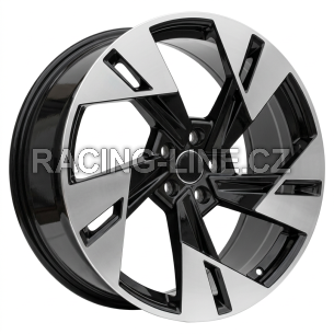 Alu kola Racing Line I5640, 19x8 5x112 ET45, černá + leštění