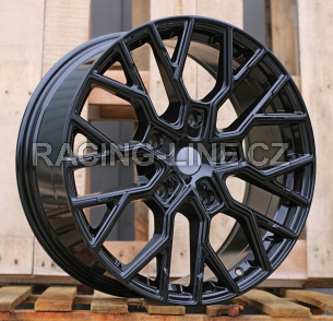 Alu kola Racing Line I5658, 20x8 5x160 ET50, saténová černá (zátěžová)
