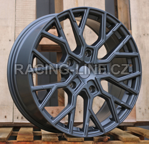 Alu kola Racing Line I5658, 20x8 5x160 ET50, saténová šedá (zátěžová)