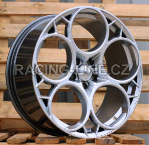 Alu kola Racing Line I5660, 18x8 5x110 ET33, titanová metalíza