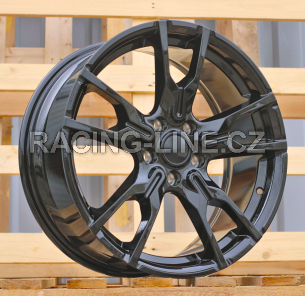 Alu kola Racing Line I5662, 18x7.5 5x112 ET45, černá lesklá