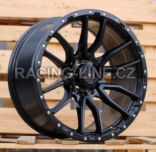 Alu kola Racing Line I6098, 20x9 6x139.7 ET12, černá matná (zátěžová)