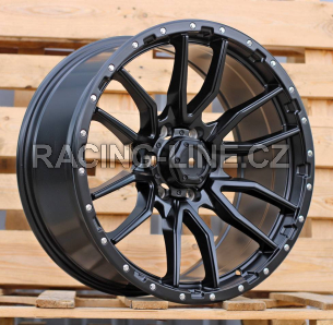 Alu kola Racing Line I6098, 20x9 6x139.7 ET12, černá matná (zátěžová)