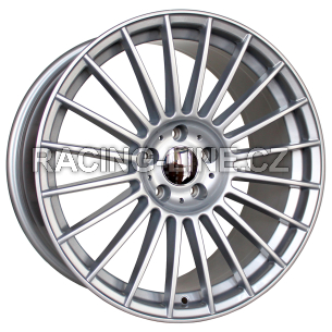 Alu kola Racing Line IN005, 19x8.5 5x112 ET25, stříbrná