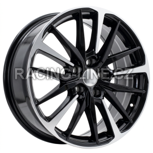 Alu kola Racing Line IN0184, 18x7 5x114.3 ET35, černá + leštění
