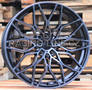 Alu kola Racing Line IN292, 18x8 5x120 ET34, černá + leštění