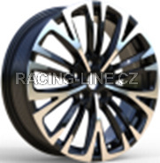 Alu kola Racing Line IN3515F, 18x7 5x114.3 ET50, šedivá + leštění