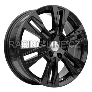 Alu kola Racing Line IN3606F, 17x6.5 6x120 ET50, černá lesklá (zátěžová)