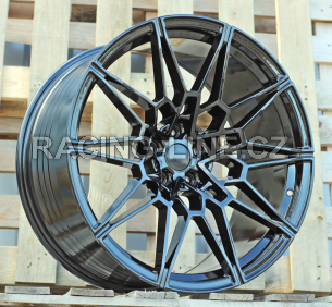Alu kola Racing Line IN3650F, 20x9.5 5x112 ET20, černá lesklá (zátěžová)