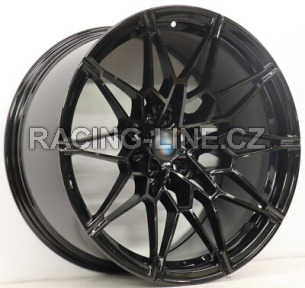 Alu kola Racing Line IN3650F, 20x9.5 5x112 ET20, černá + tmavé leštění (zátěžová)