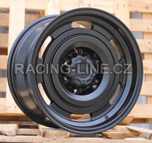 Alu kola Racing Line JT215, 16x8.5 6x139.7 ET, černá matná