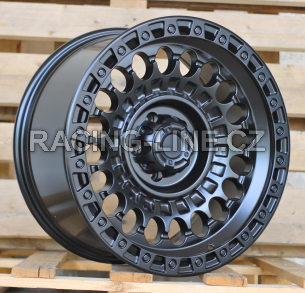 Alu kola Racing Line JT220, 16x8.5 5x139.7 ET-12, černá matná (zátěžová)