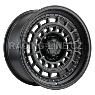 Alu kola Racing Line JT221, 18x9 6x139.7 ET, černá + leštění
