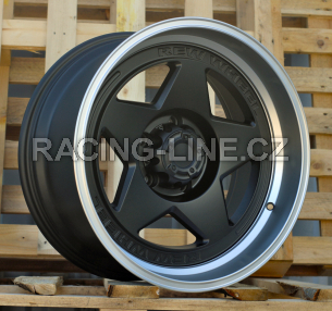 Alu kola Racing Line JT274, 17x9 5x127 ET-12, černá matná