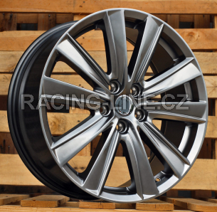 Alu kola Racing Line L2080, 19x7.5 5x114.3 ET45, titanová metalíza