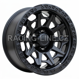 Alu kola Racing Line L2174, 18x9 5x139.7 ET, černá matná