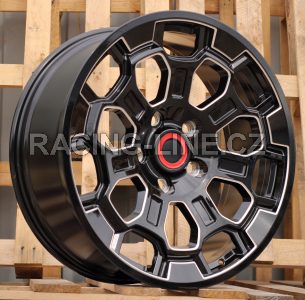 Alu kola Racing Line L2323, 22x9 5x150 ET30, černá lesklá
