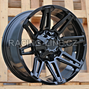 Alu kola Racing Line L2354, 18x9 10x114 ET-10, černá lesklá