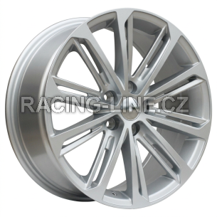 Alu kola Racing Line LU980, 19x8 5x112 ET44, stříbrná