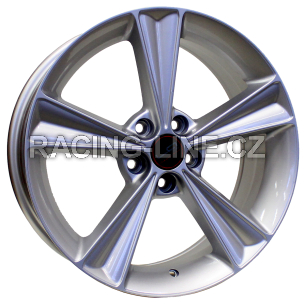 Alu kola Racing Line OPL38, 17x7 5x105 ET42, stříbrná