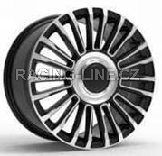 Alu kola Racing Line REW018, 18x8 10x112 ET42, černá + leštění