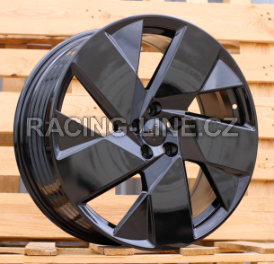 Alu kola Racing Line SR402, 20x8 5x108 ET50.5, černá lesklá (zátěžová)