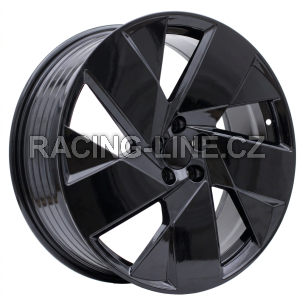 Alu kola Racing Line SR402, 20x8 5x108 ET50.5, černá lesklá (zátěžová)