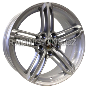 Alu kola Racing Line XF657, 20x9 5x112 ET35, stříbrná