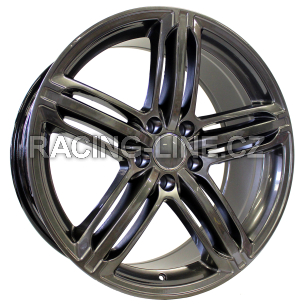 Alu kola Racing Line XF657, 20x9 5x130 ET50, titanová metalíza (zátěžová)