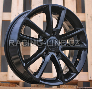 Alu kola Racing Line Y0062, 17x6.5 5x127 ET40, černá lesklá