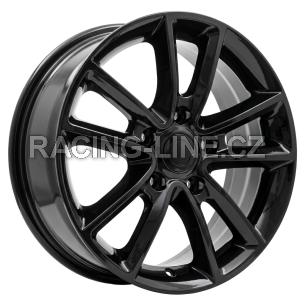 Alu kola Racing Line Y0062, 17x6.5 5x127 ET40, černá lesklá
