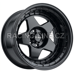 Alu kola Racing Line Y0082, 18x10 6x114.3 ET-38, černá lesklá (zátěžová)