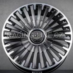 Alu kola Racing Line Y0425, 20x8.5 5x112 ET32, saténová černá (zátěžová)
