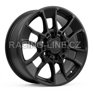 Alu kola Racing Line Y1202, 18x8 6x139.7 ET50, černá matná (zátěžová)
