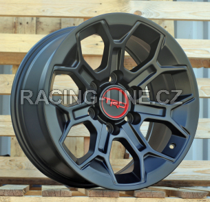 Alu kola Racing Line Y1203, 17x8 6x139.7 ET5, černá matná (zátěžová)