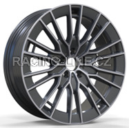 Alu kola Racing Line YF0427, 19x8.5 5x112 ET35.5, černá + leštění
