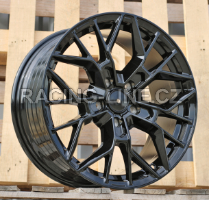 Alu kola Racing Line YF0442, 18x8 5x120 ET50, černá lesklá (zátěžová)