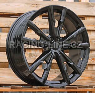 Alu kola Racing Line YF5710, 19x8 5x112 ET46, černá lesklá