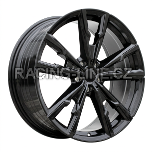 Alu kola Racing Line YF5710, 20x8 5x112 ET46, černá lesklá