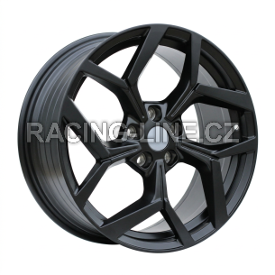 Alu kola Racing Line YF5729, 18x8 5x108 ET47.5, černá matná (zátěžová)