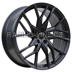 Alu kola Racing Line YF5771, 20x8 5x112 ET45, černá matná (zátěžová)