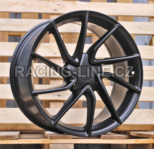 Alu kola Racing Line YS1285, 19x8.5 5x114.3 ET38, černá matná (zátěžová)