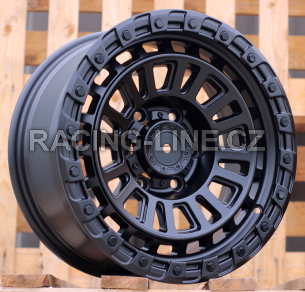 Alu kola Racing Line YS182, 17x8 6x139.7 ET0, černá matná (zátěžová)