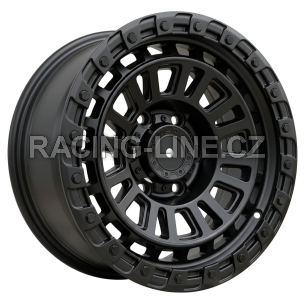 Alu kola Racing Line YS182, 17x8 6x139.7 ET0, černá matná (zátěžová)